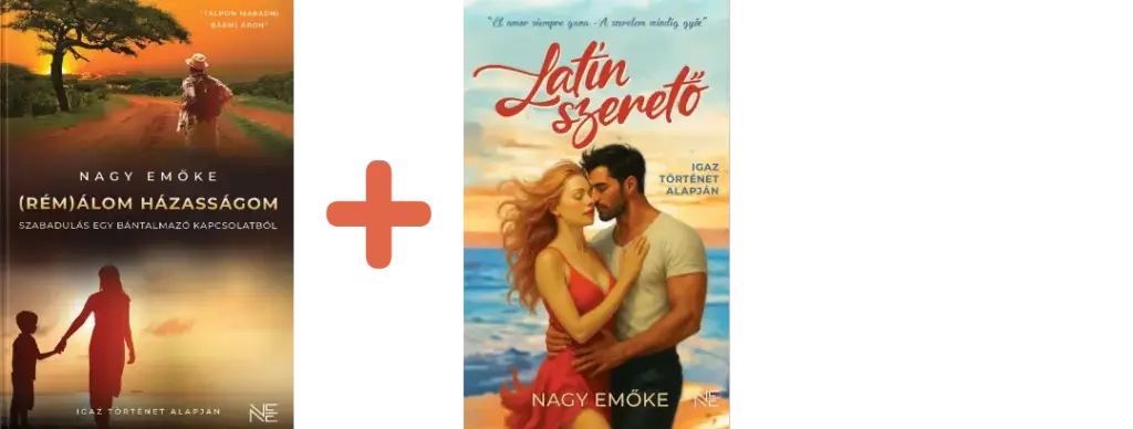 Rémálom házasságom + Latin szerető könyvcsomag