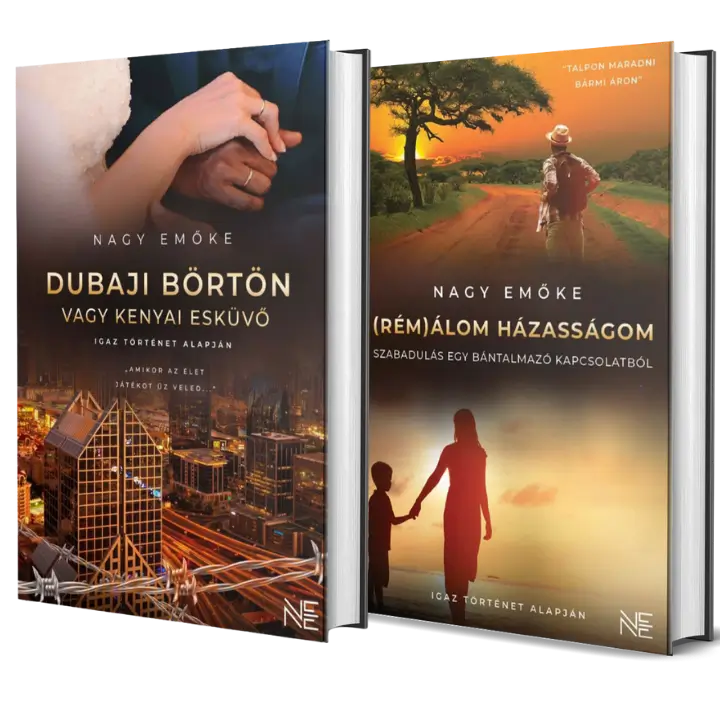 Dubaji börtön vagy kenyai esküvő + Rémálom házasságom könyvcsomag termékkép