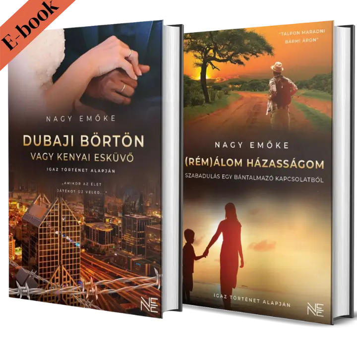 Dubaji börtön vagy kenyai esküvő + Rémálom házasságom e-book csomag termékkép